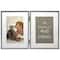 Expressions™ 2 Opening 4" x 6" Silver Collage Frame with Mat by Studio Décor®